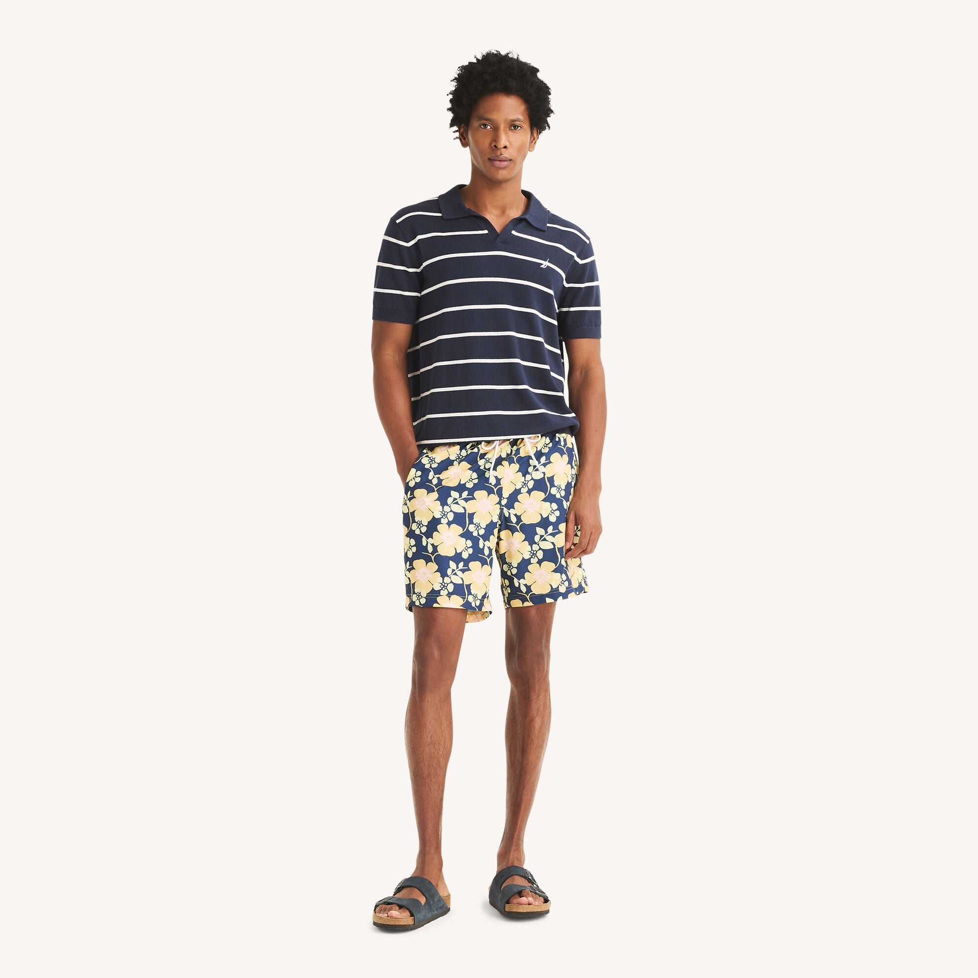 Vestido de baño de hombre con estampado