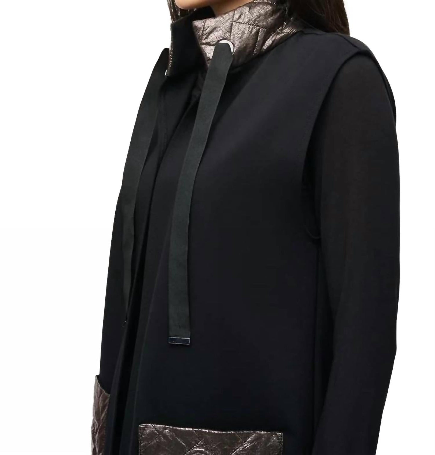 Chaleco color negro