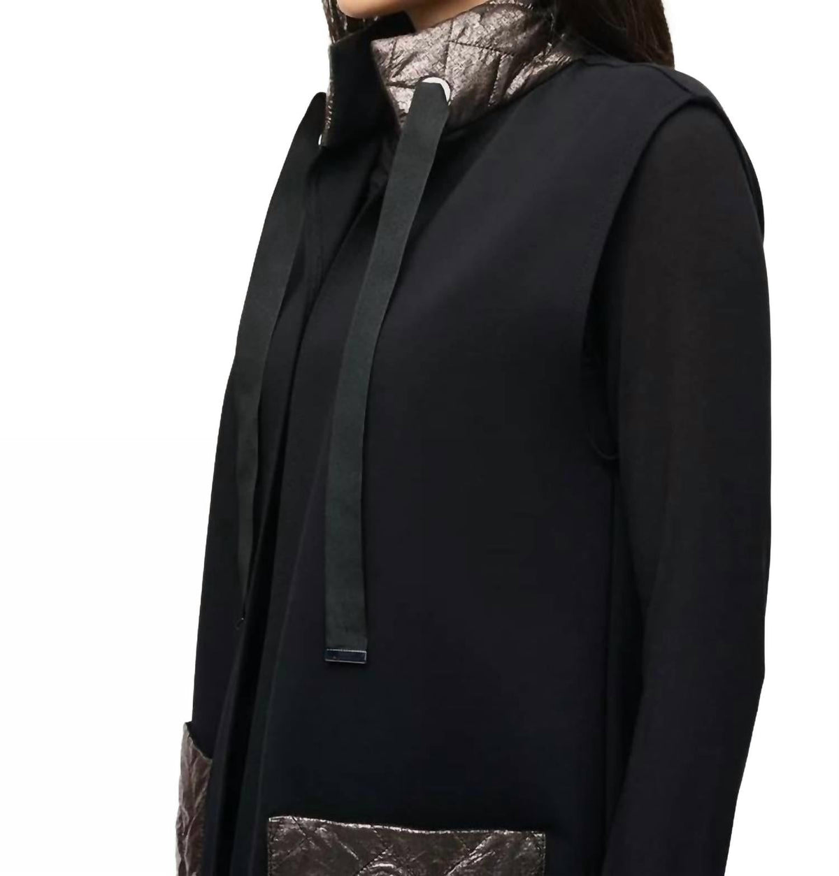 Chaleco color negro