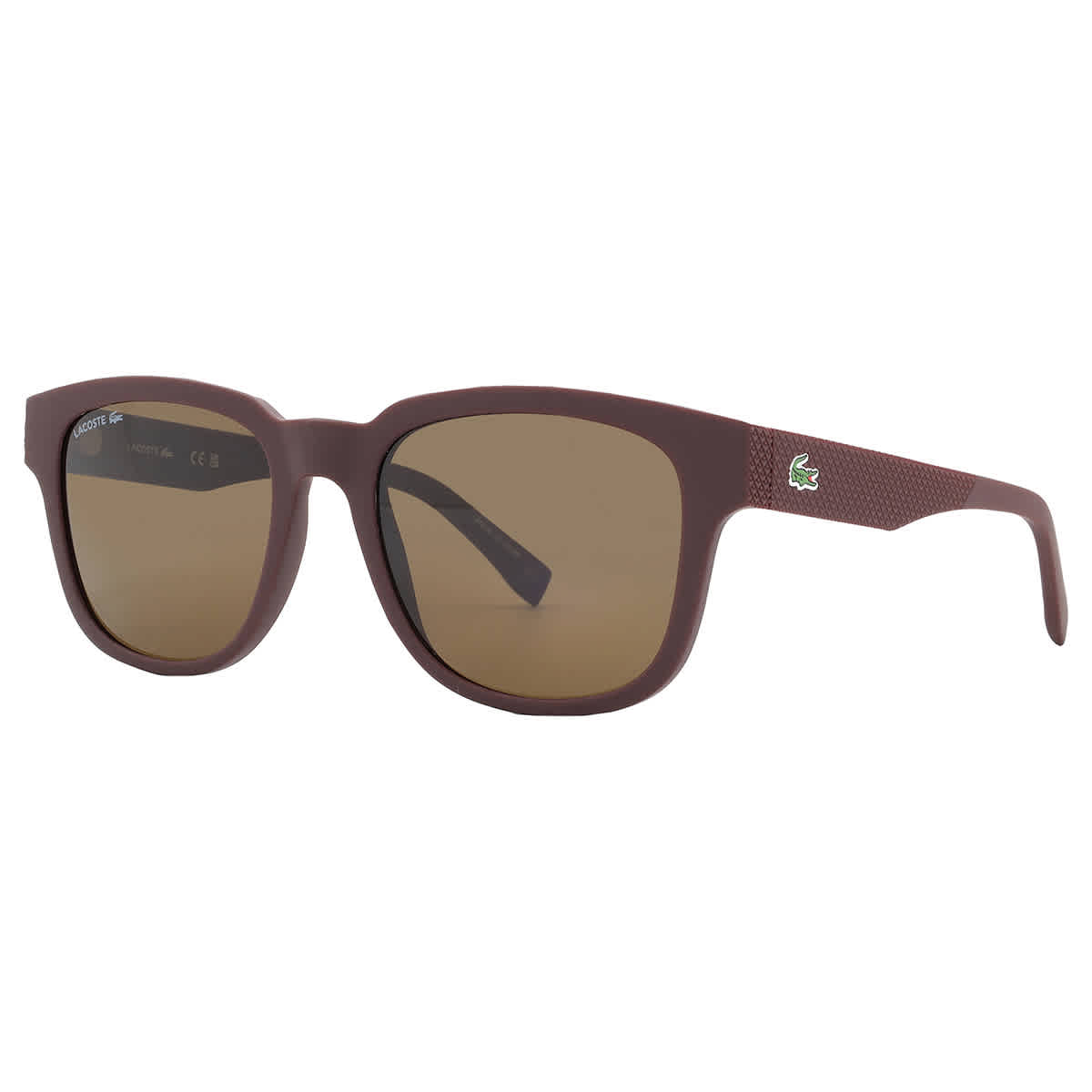 Gafas de sol de hombre de montura cuadrada color rojo