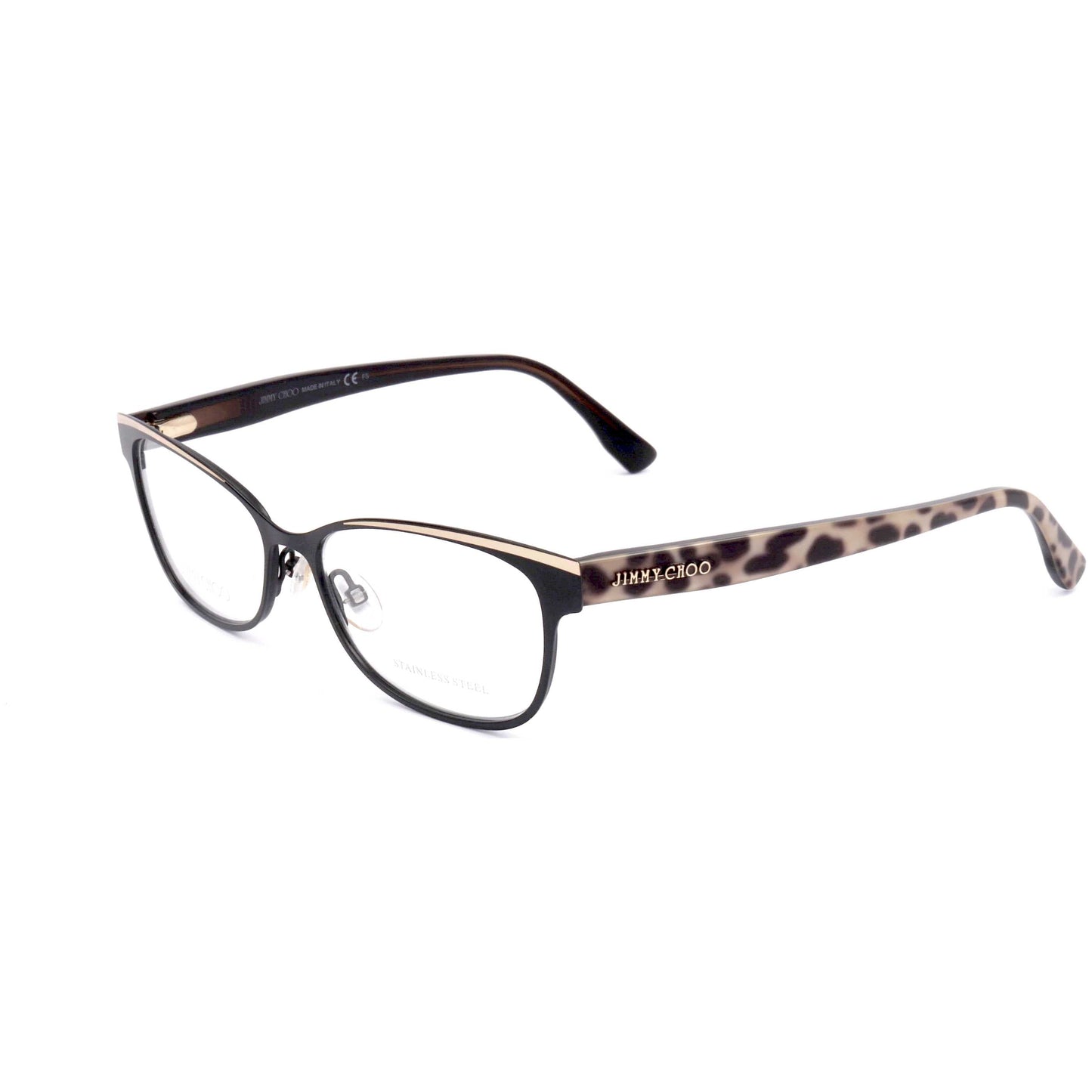 Montura para gafas de mujer 52 mm color café