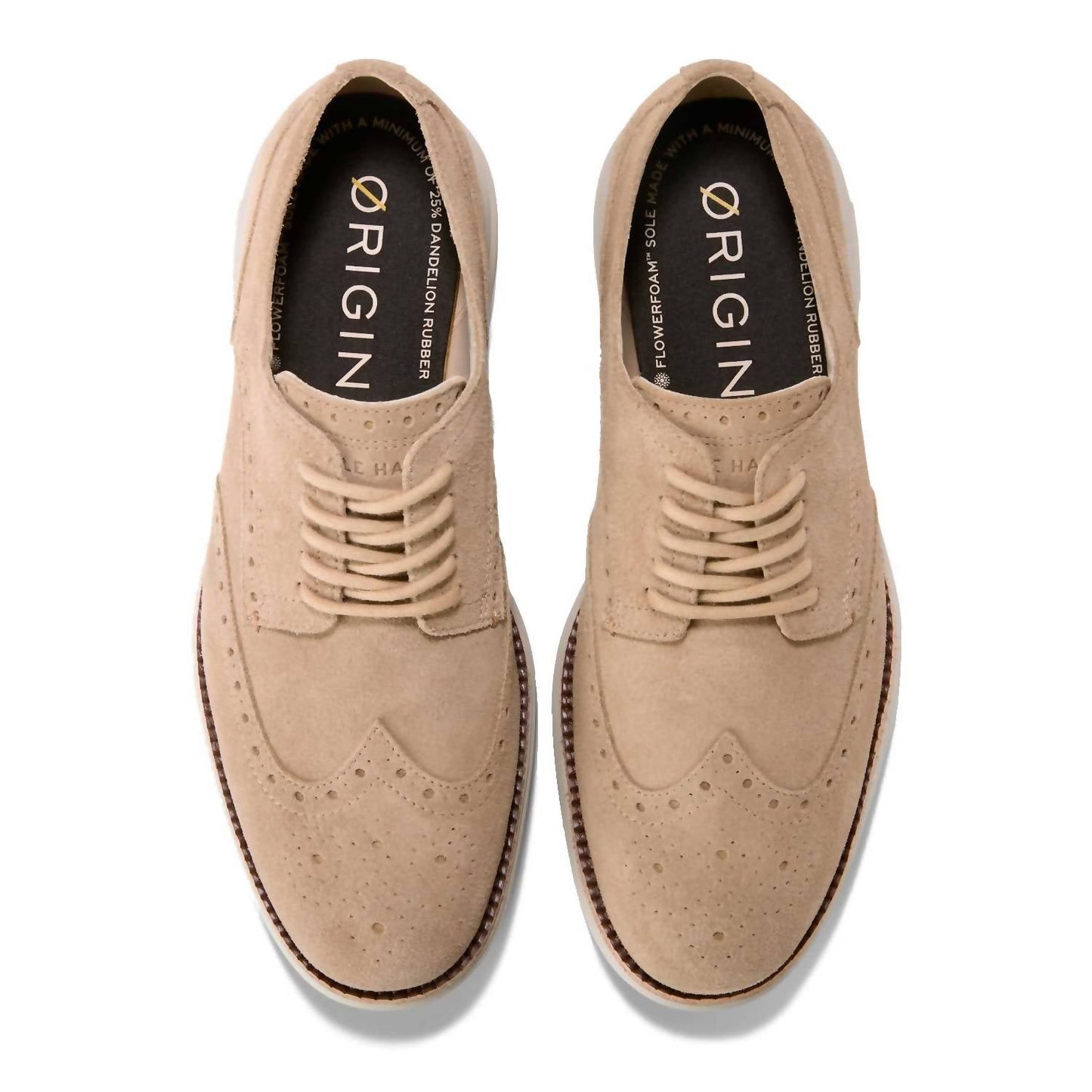 Zapatos de hombre color beige