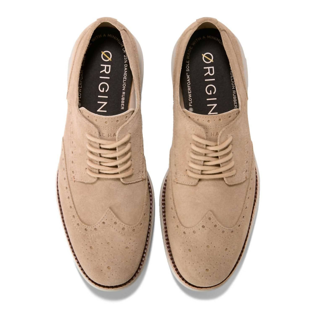 Zapatos de hombre color beige
