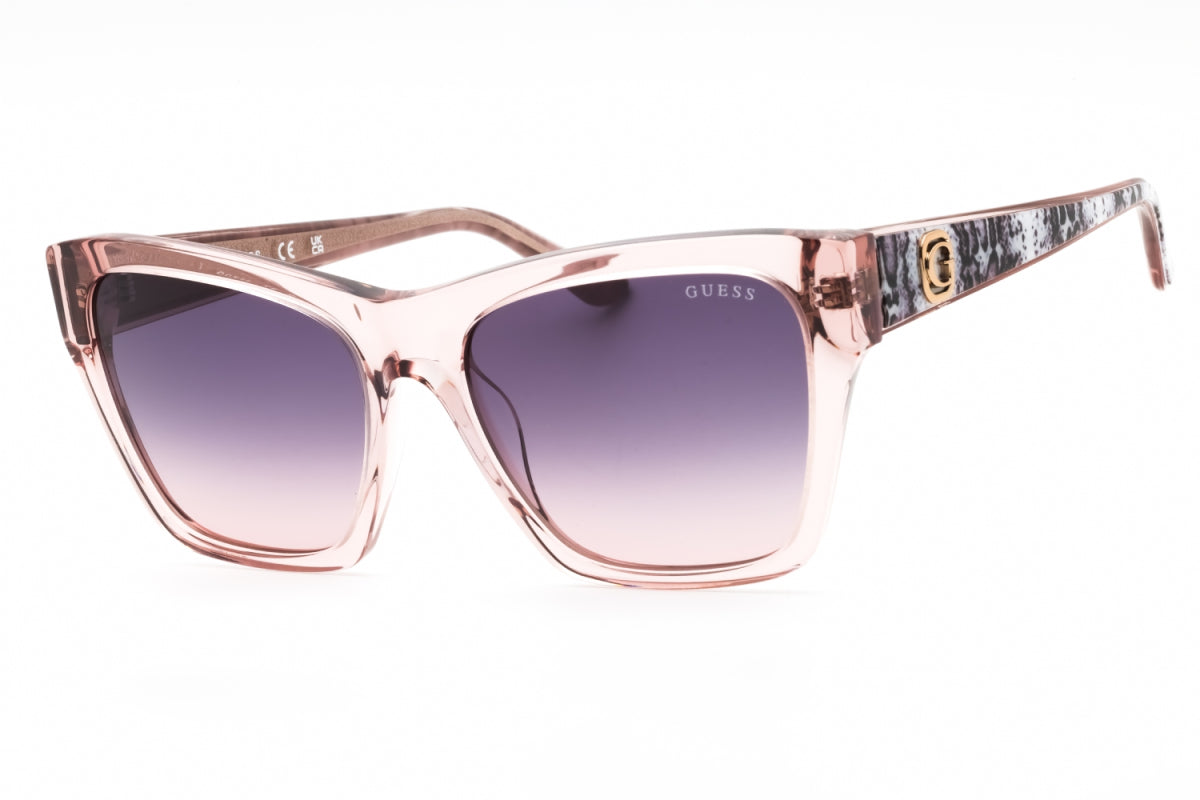 Gafas color violeta y beige