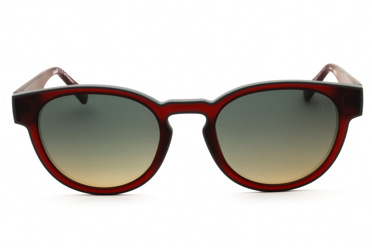 Gafas con lentes polarizados color verde y rojo