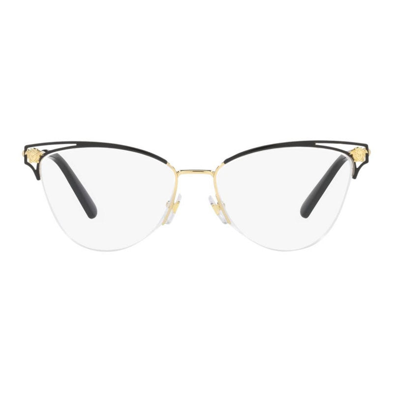 Gafas 55 mm color negro y dorado