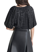 DKNY Top Manga Globo