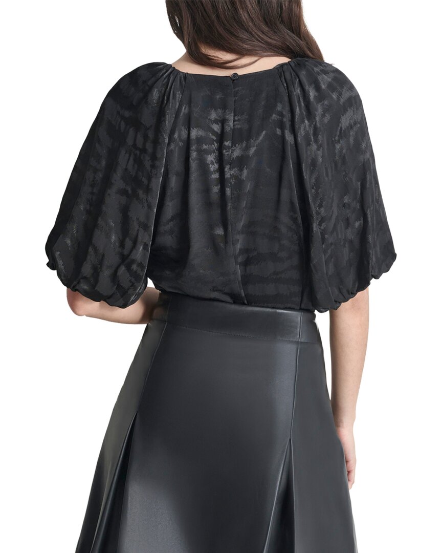 DKNY Top Manga Globo