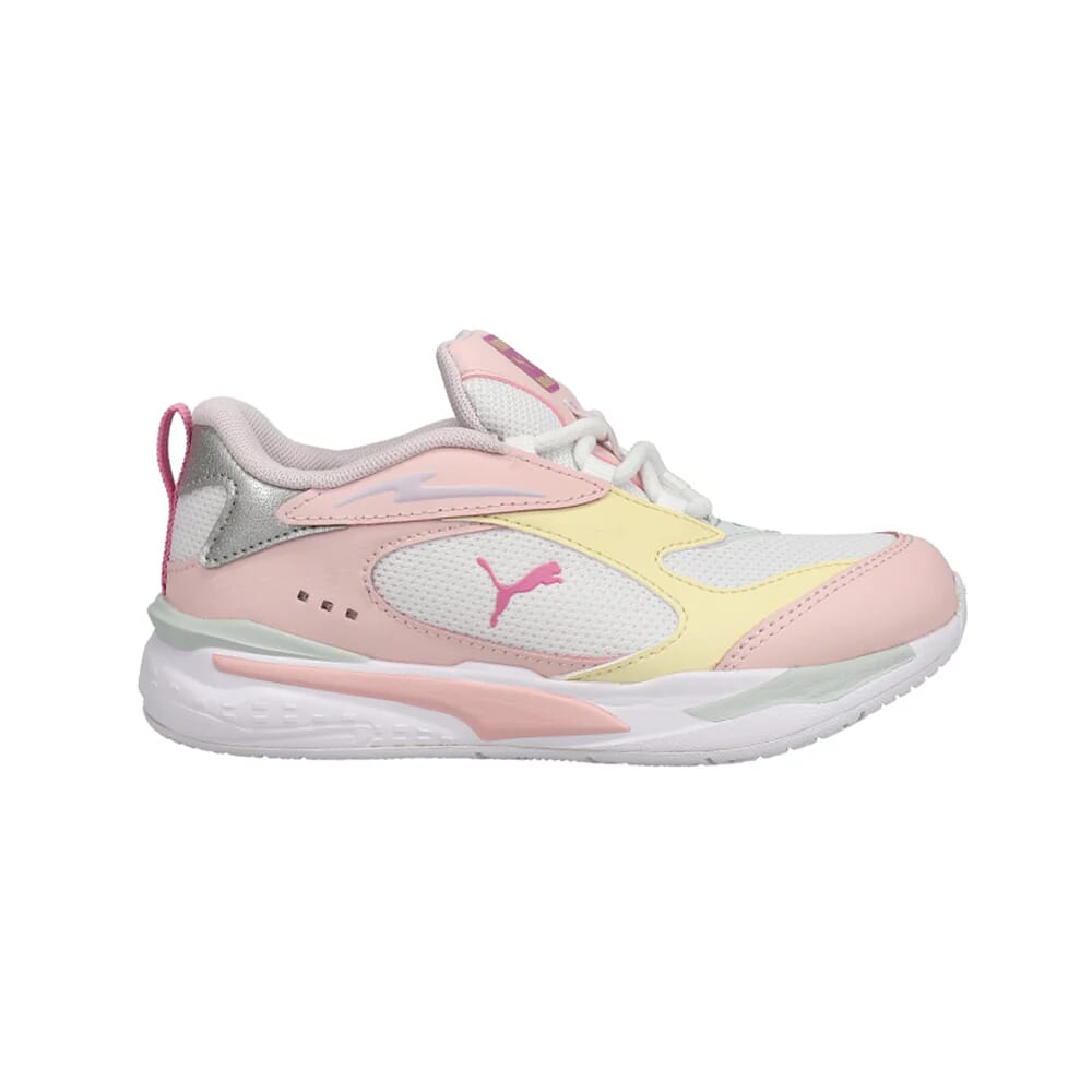Puma RS-Fast Limits Shiny White-Pink-Anise Flower 387757-01 Preescolar