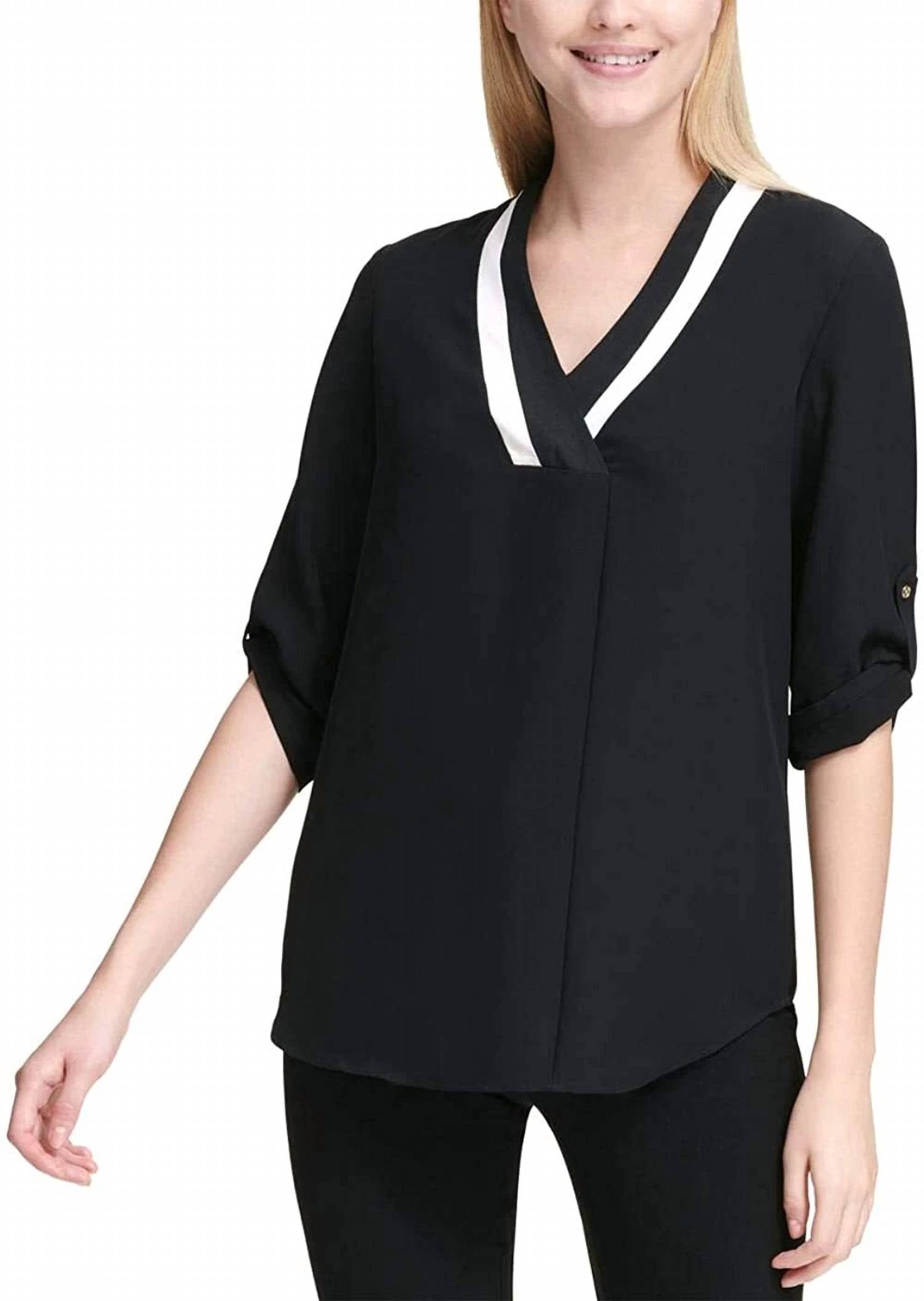 Top color negro