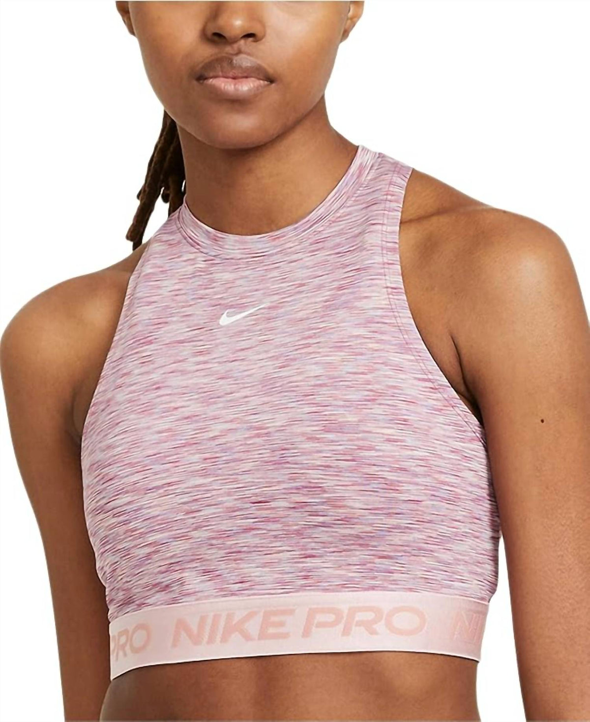 Camiseta sin mangas color rosado