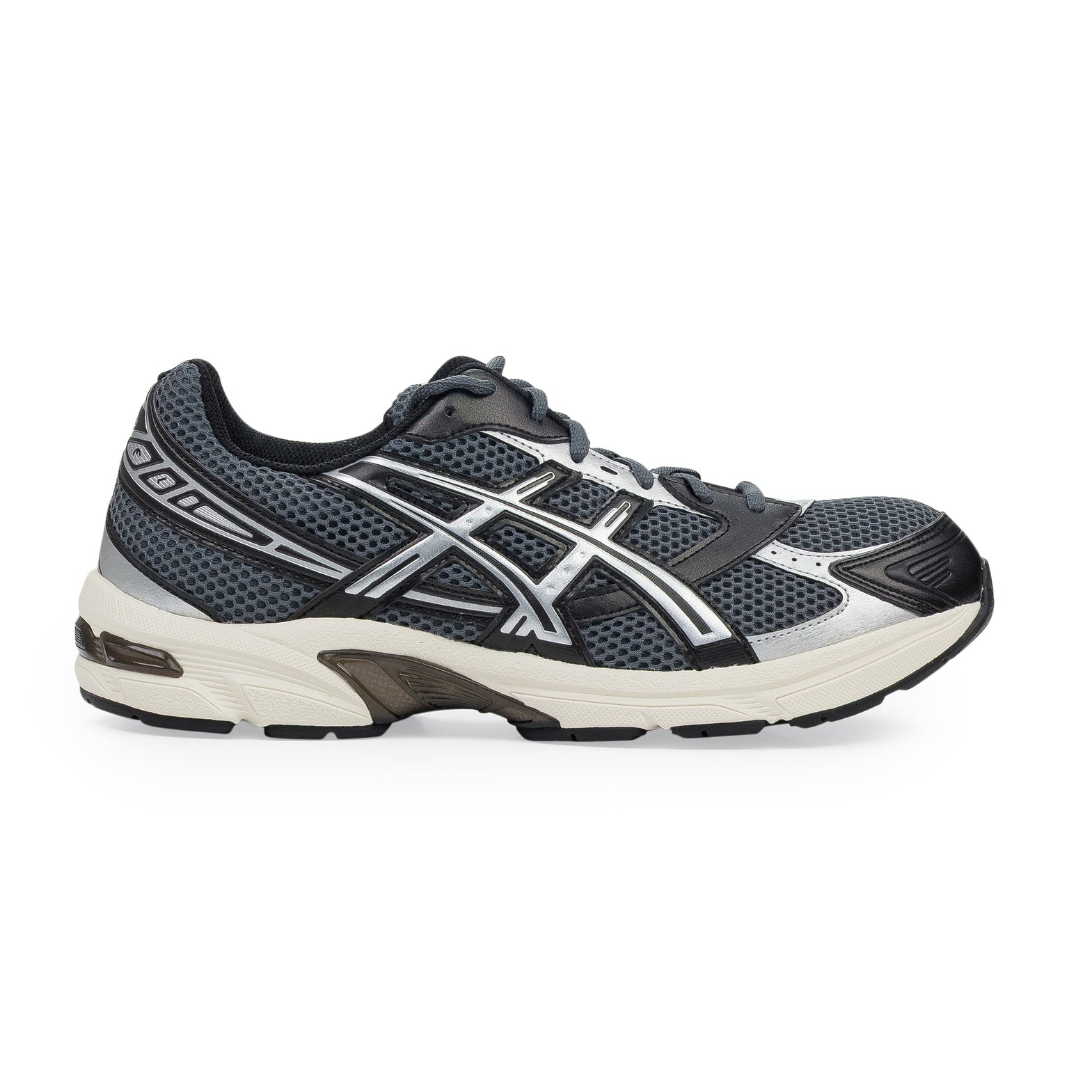 Tenis color negro y gris