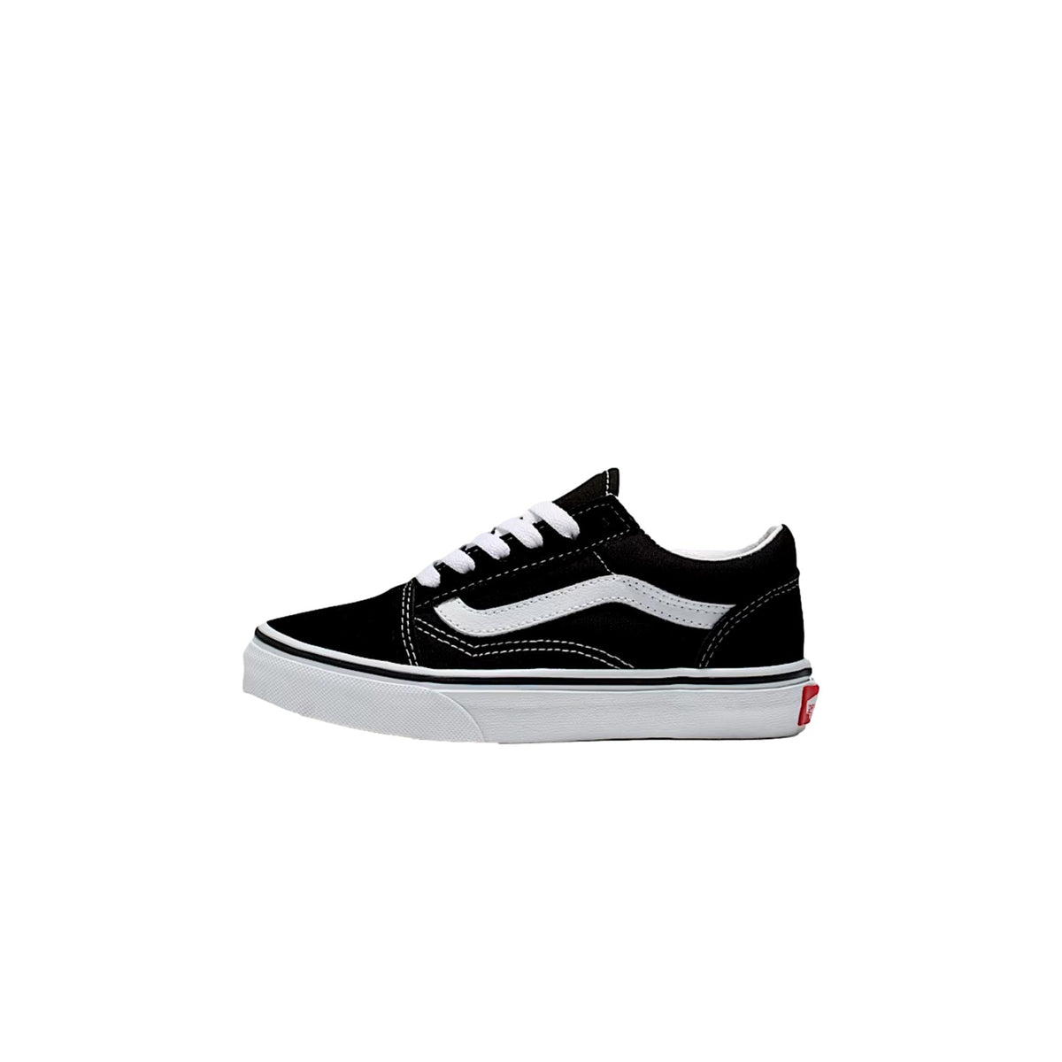 Calzado infantil color negro y blanco