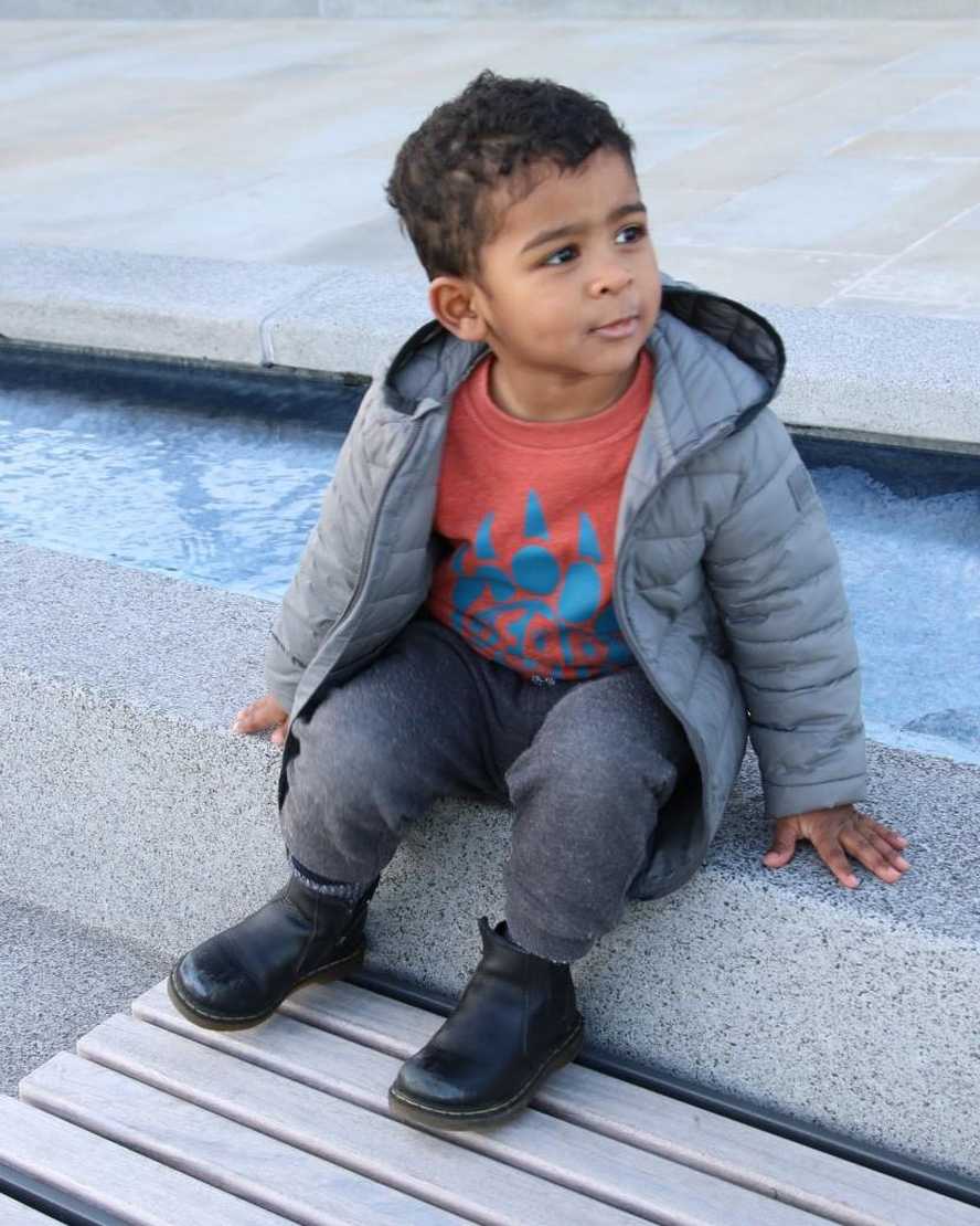 Botas para bebé de cuero