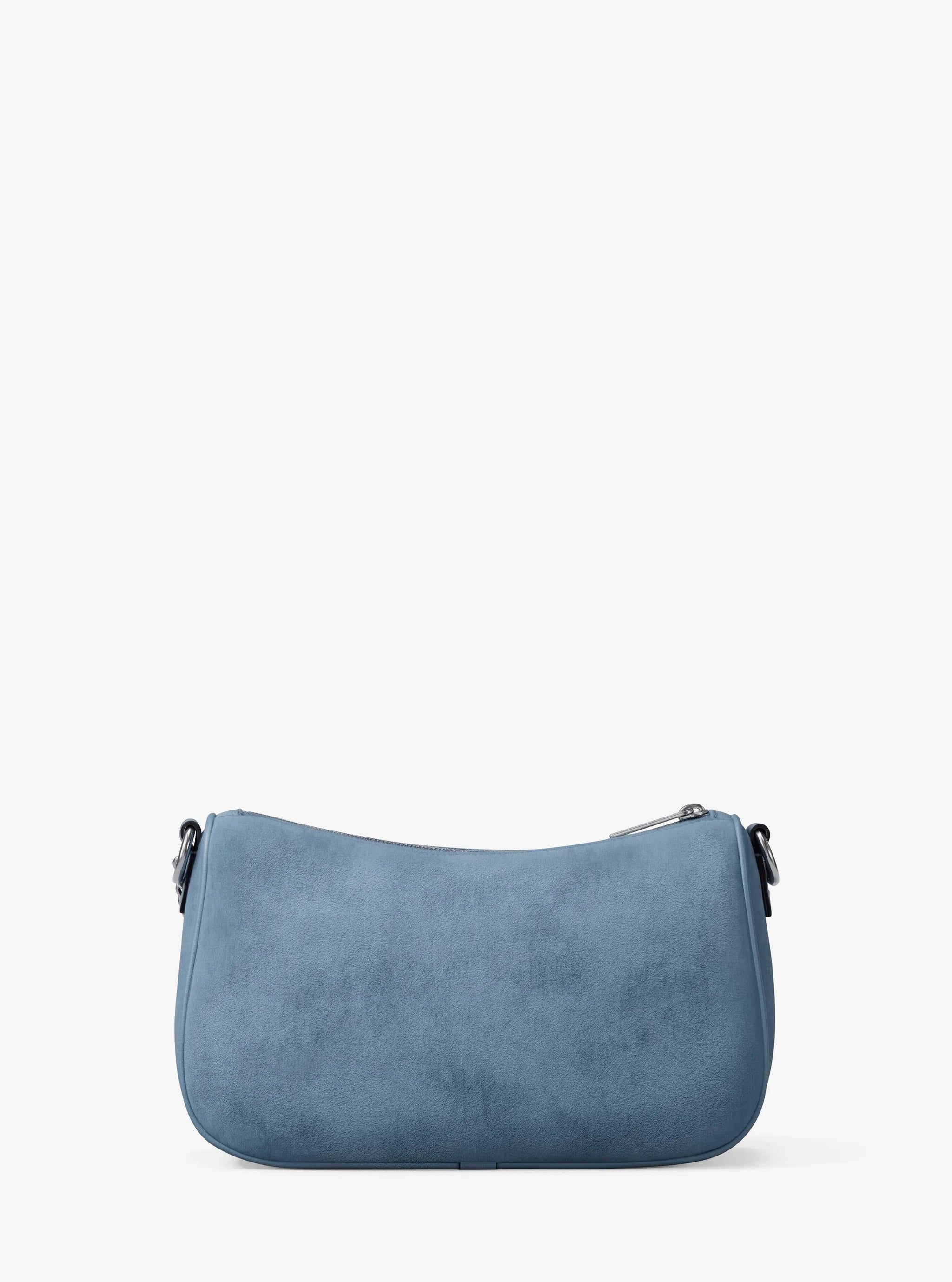 Bolso cruzado de gamuza