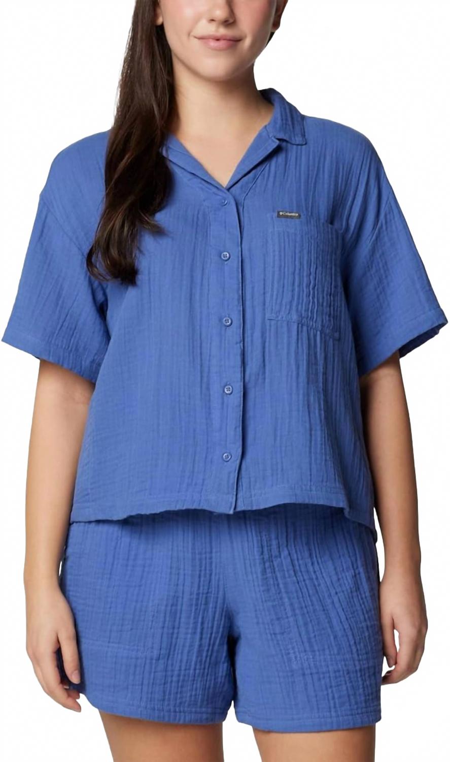 Short color azul