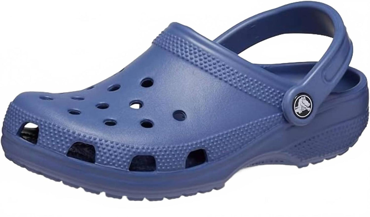 Zuecos unisex color azul