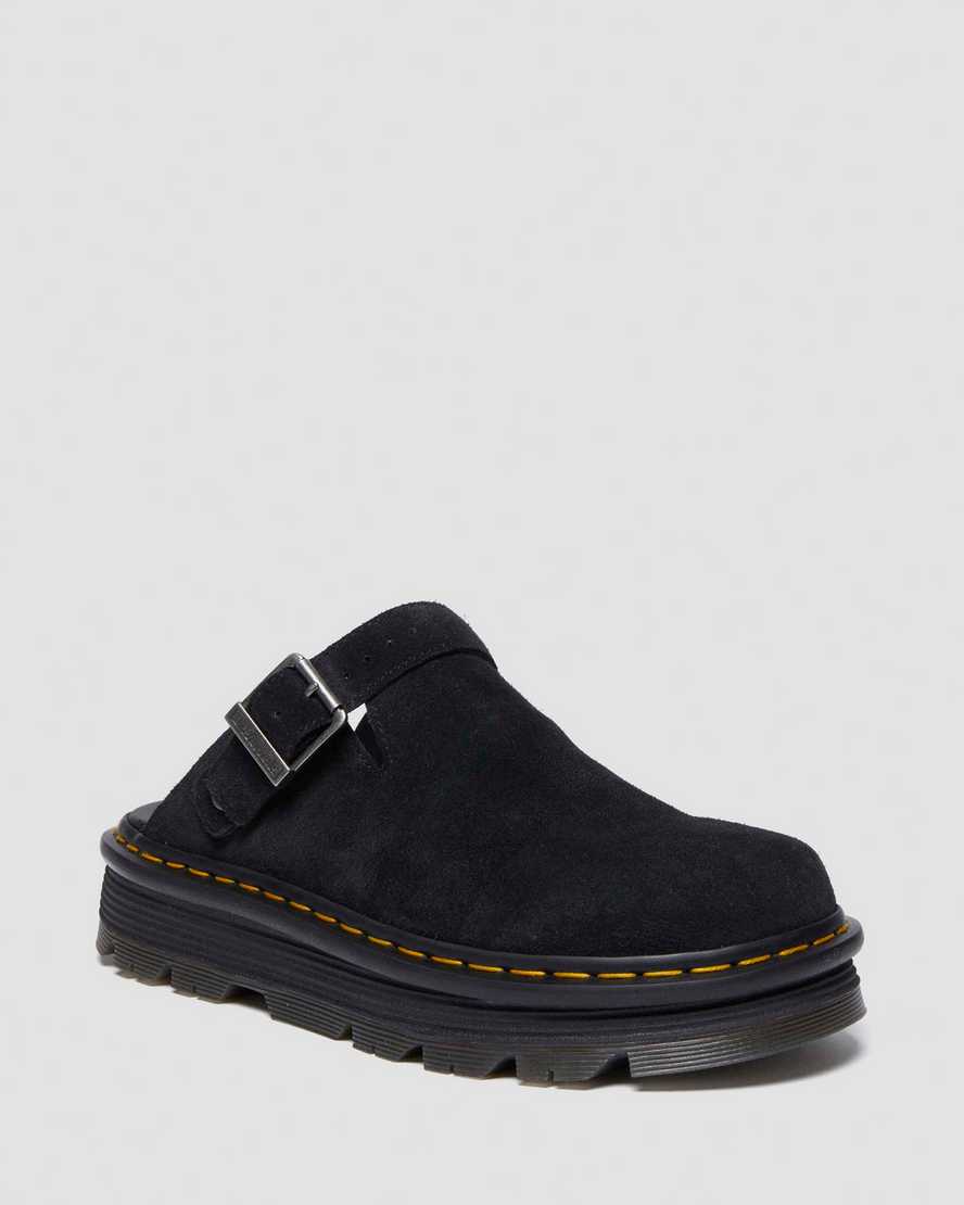 Zapatos de gamuza con plataforma