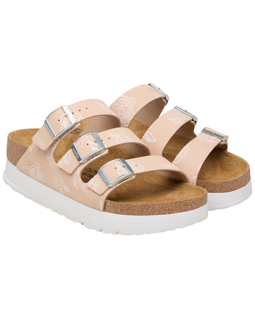 Sandalias de cuero con plataforma