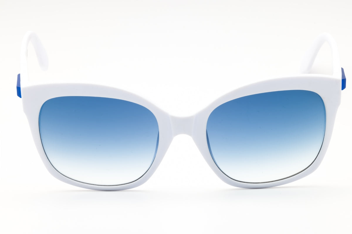 Gafas color blanco y azul