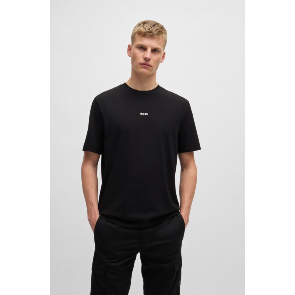 Camiseta de algodón de corte amplio