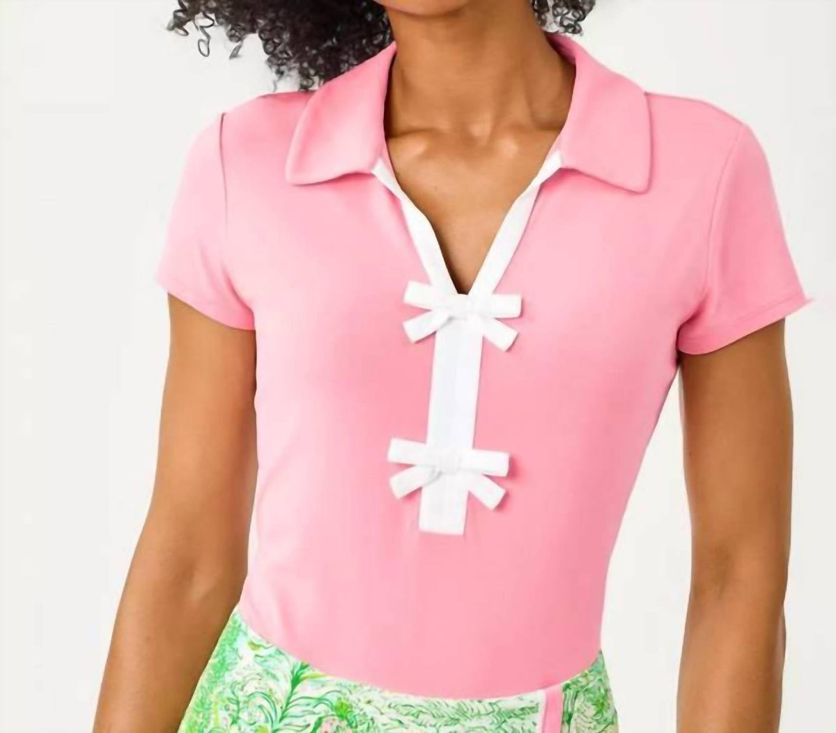 Camiseta sin mangas color rosado
