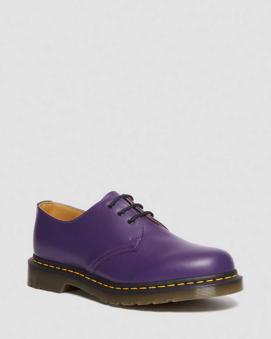 Zapatos de cordones de cuero