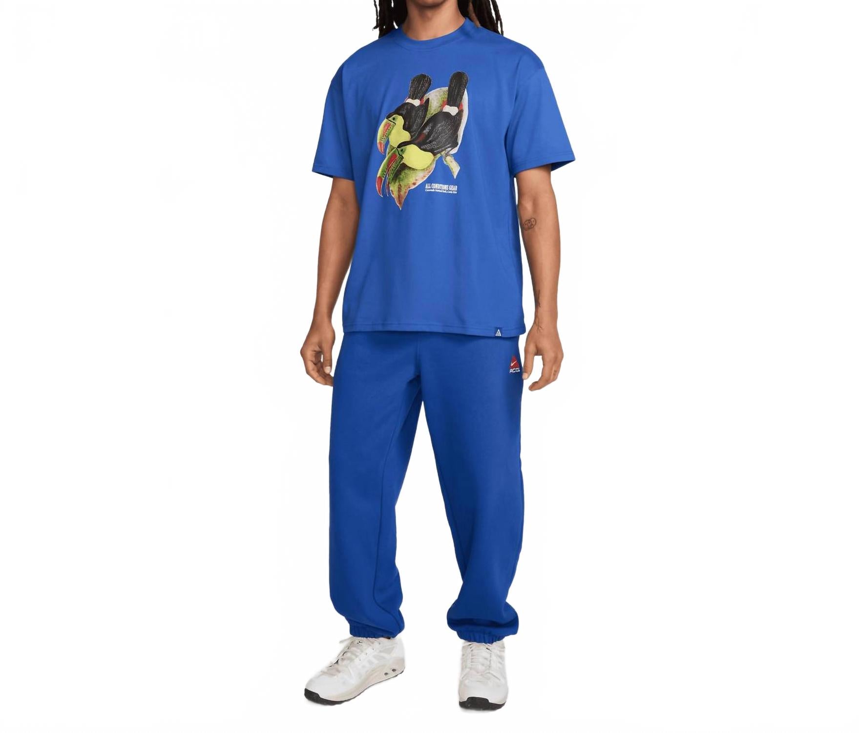 Top de hombre color azul