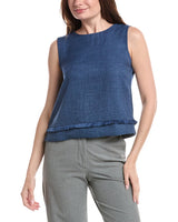 Vince Camuto Top Sin Mangas Cuello Redondo