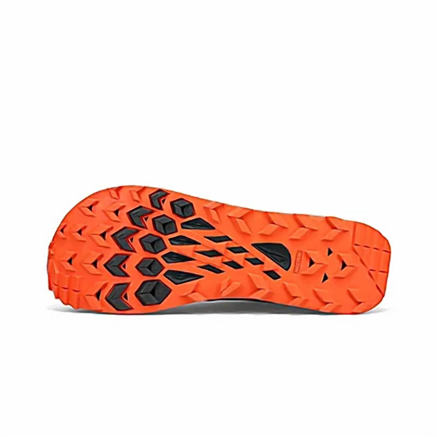 Zapatos de hombre color gris y naranja