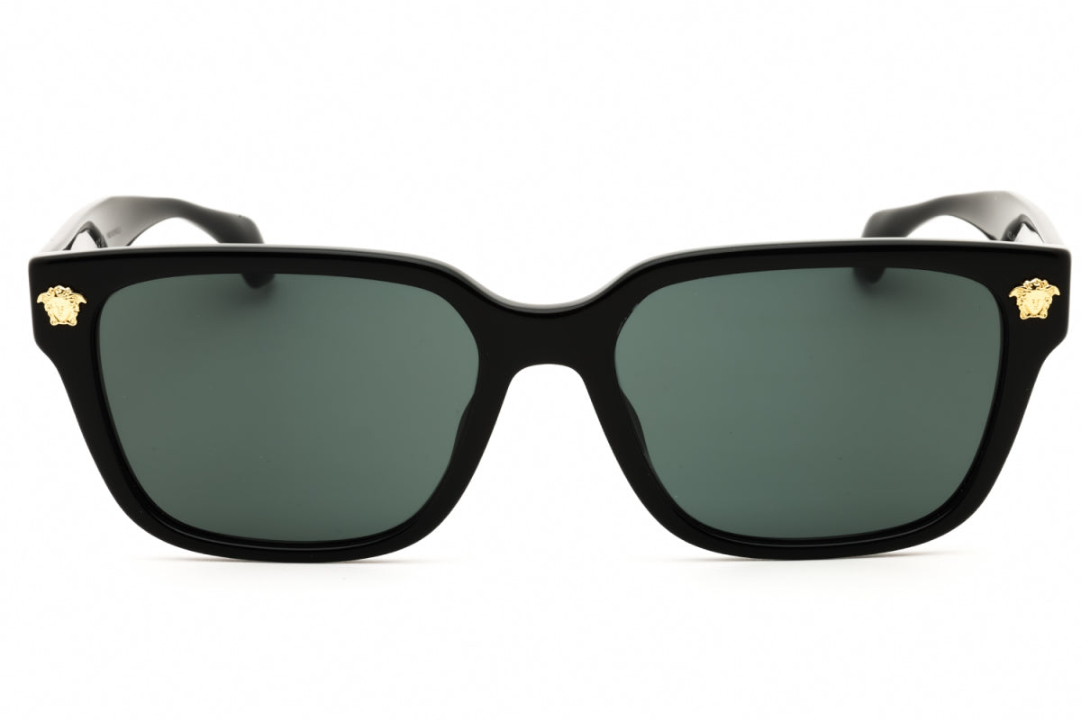 Gafas color gris oscuro y negro