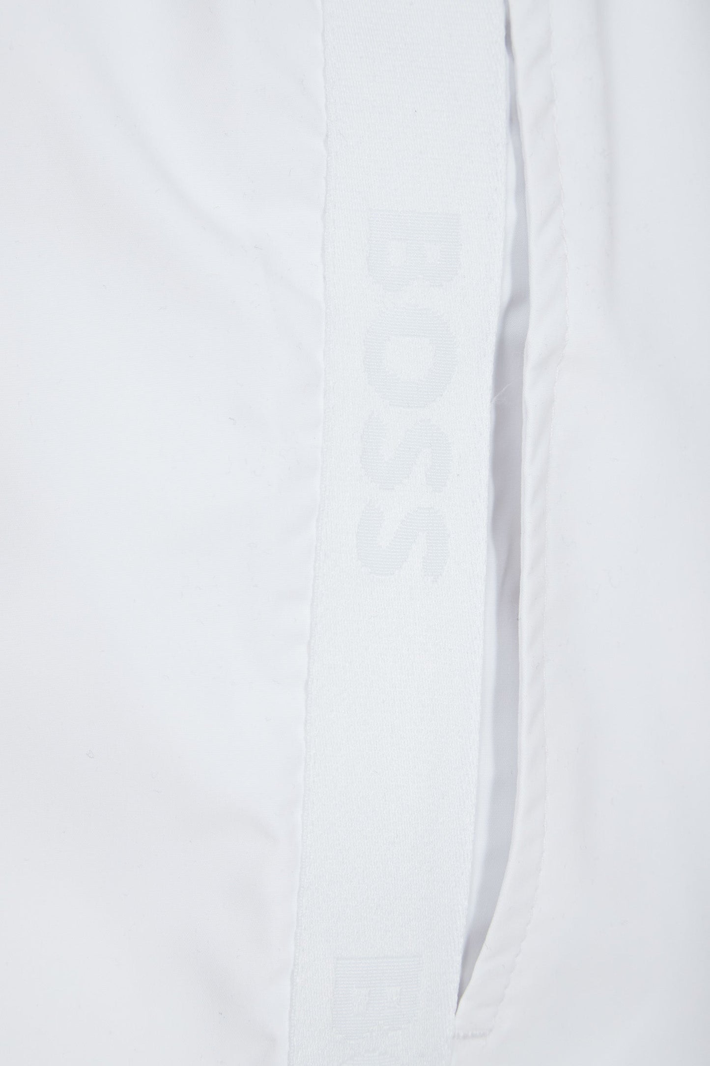 Pantaloneta de baño de hombre color blanco