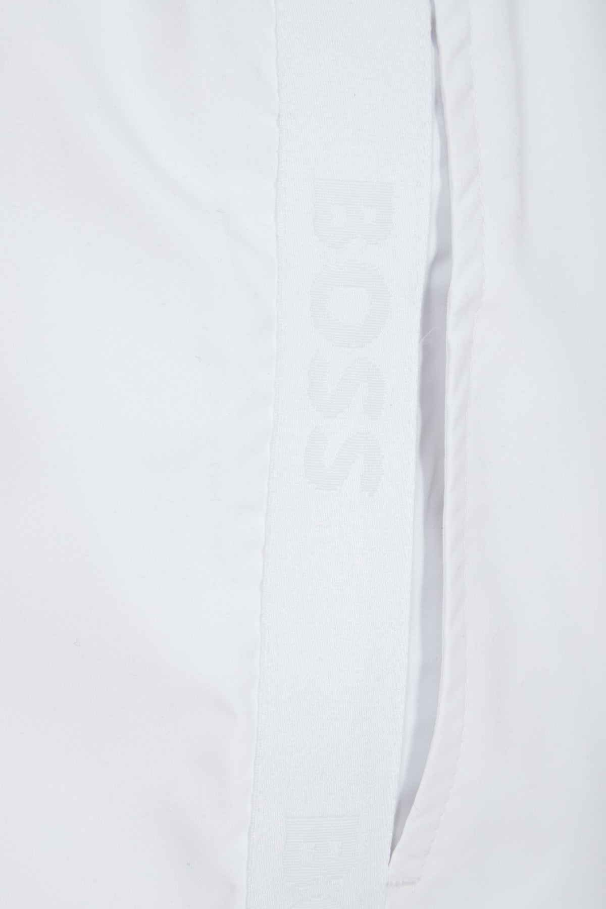 Pantaloneta de baño de hombre color blanco