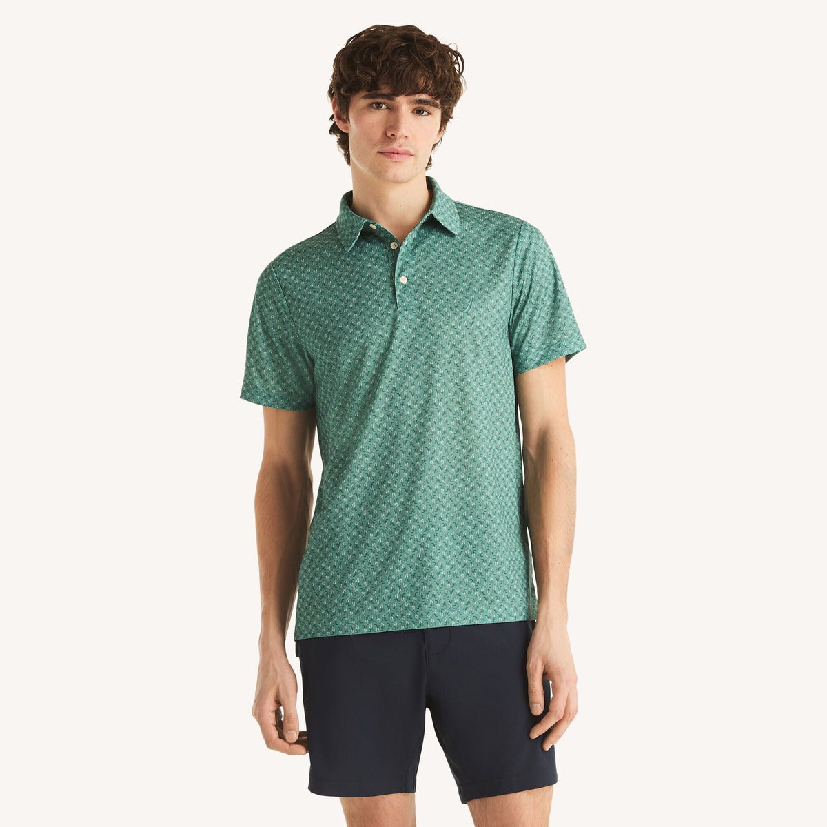 Polo de hombre con estampado