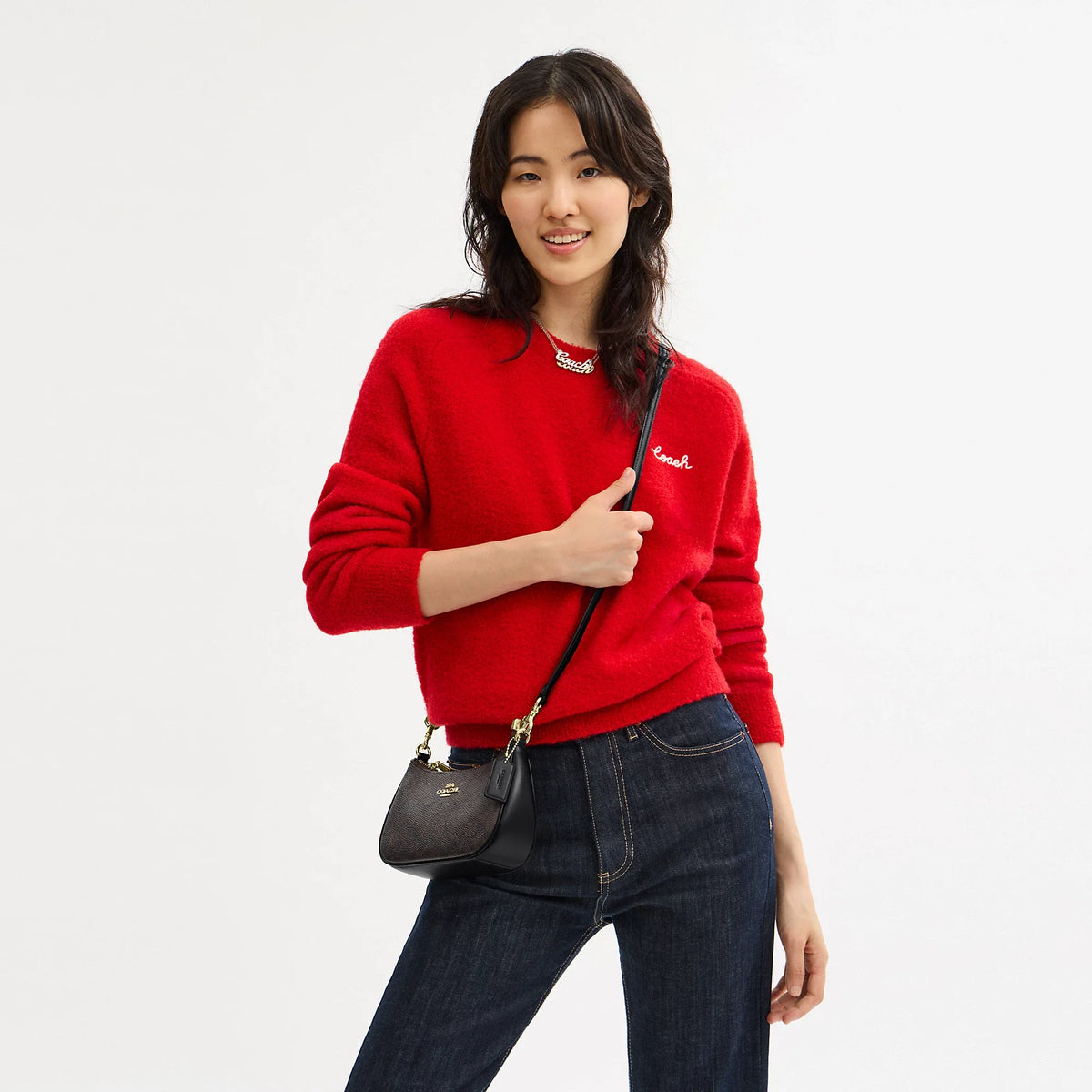 Bolso cruzado de lona