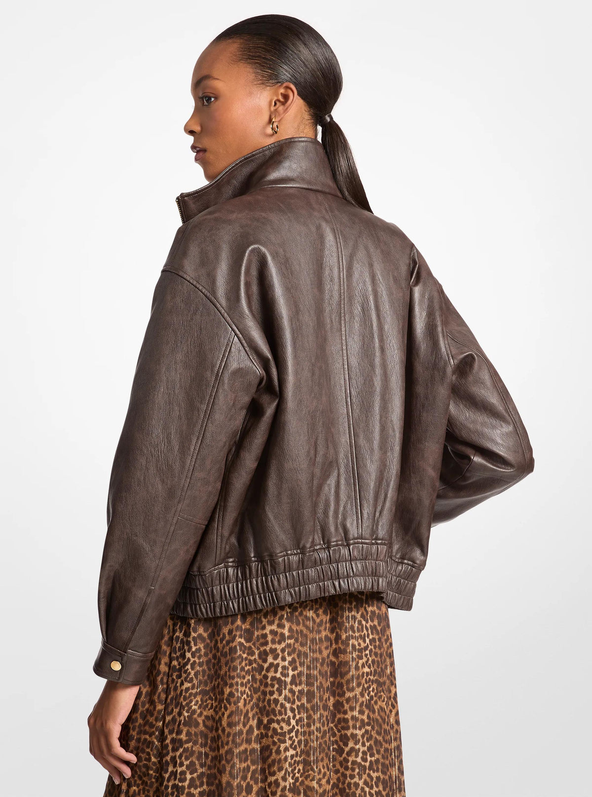 Chaqueta de corte amplio