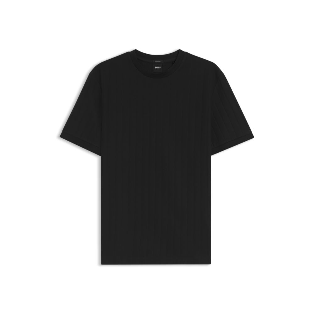 Camiseta de algodón a rayas