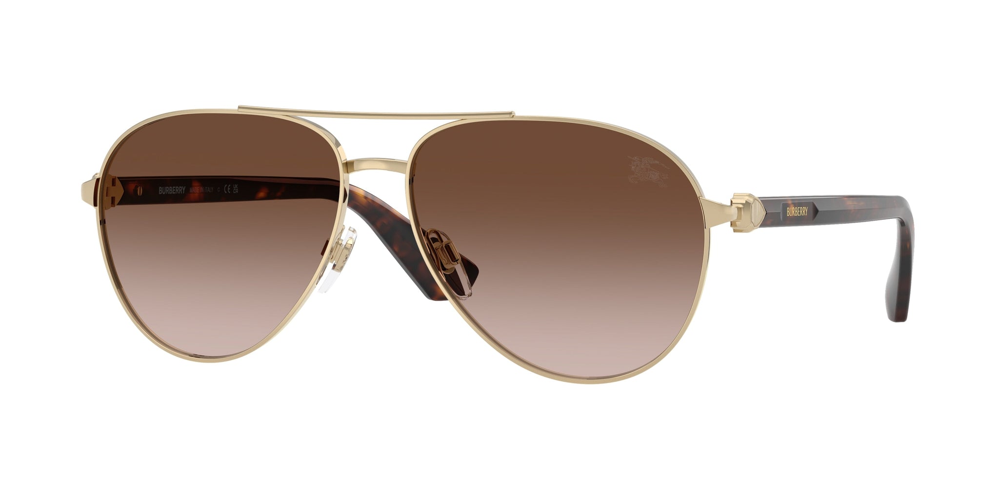 Gafas de sol de hombre 59 mm color dorado