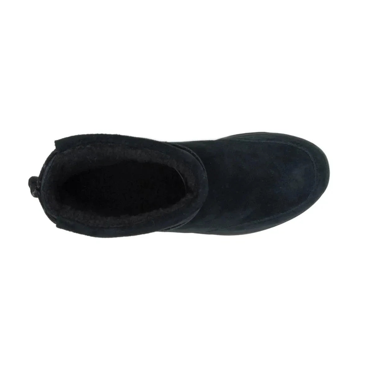 Botas de hombre de gamuza impermeables color negro