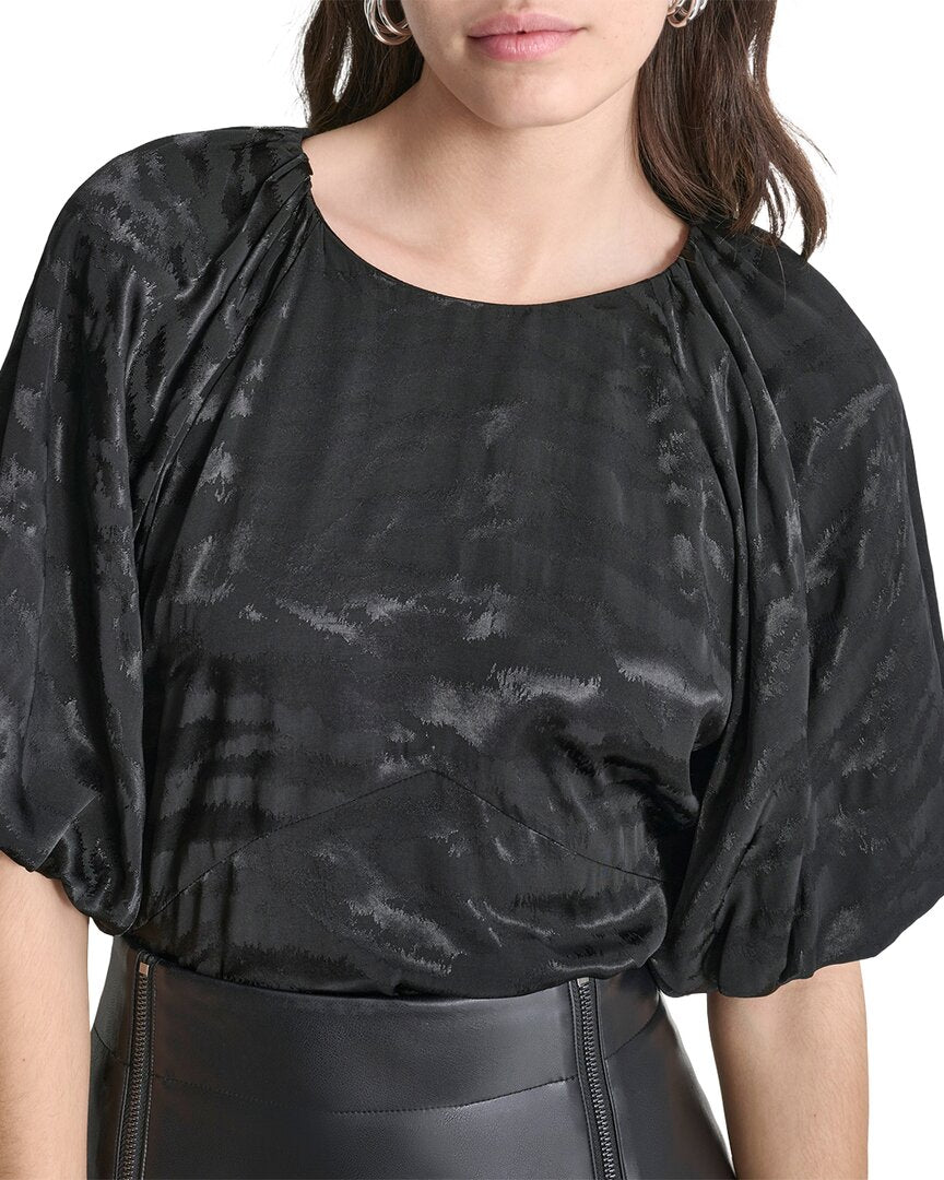 DKNY Top Manga Globo