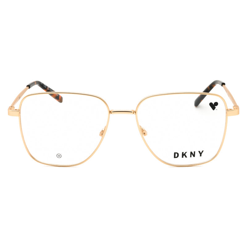 Gafas de satén 54 mm color dorado