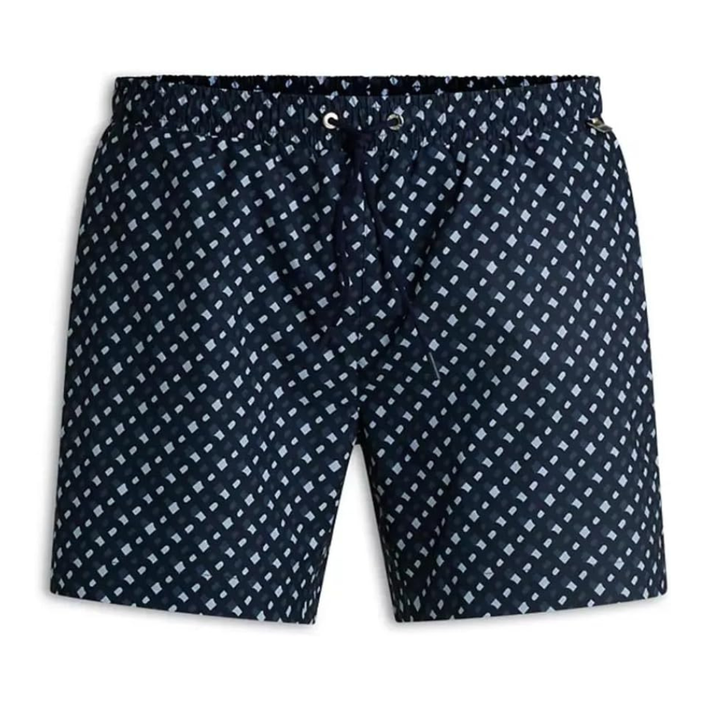 Pantaloneta de baño de hombre color azul