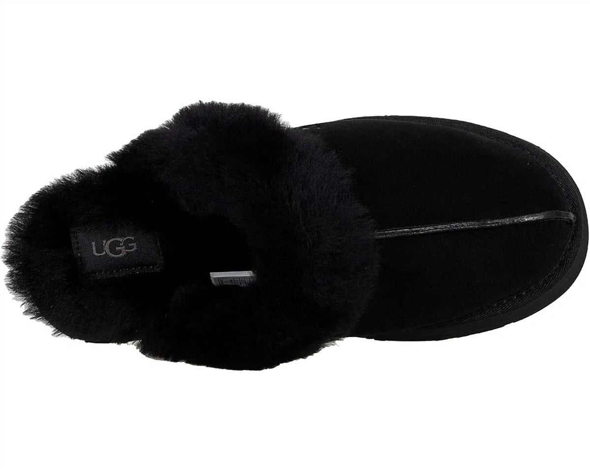 Pantuflas de mujer color negro