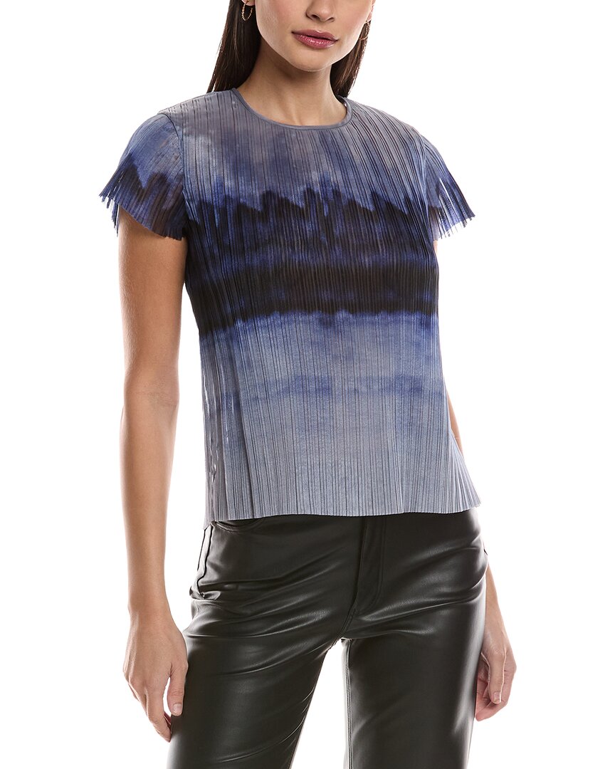 Top con estampado