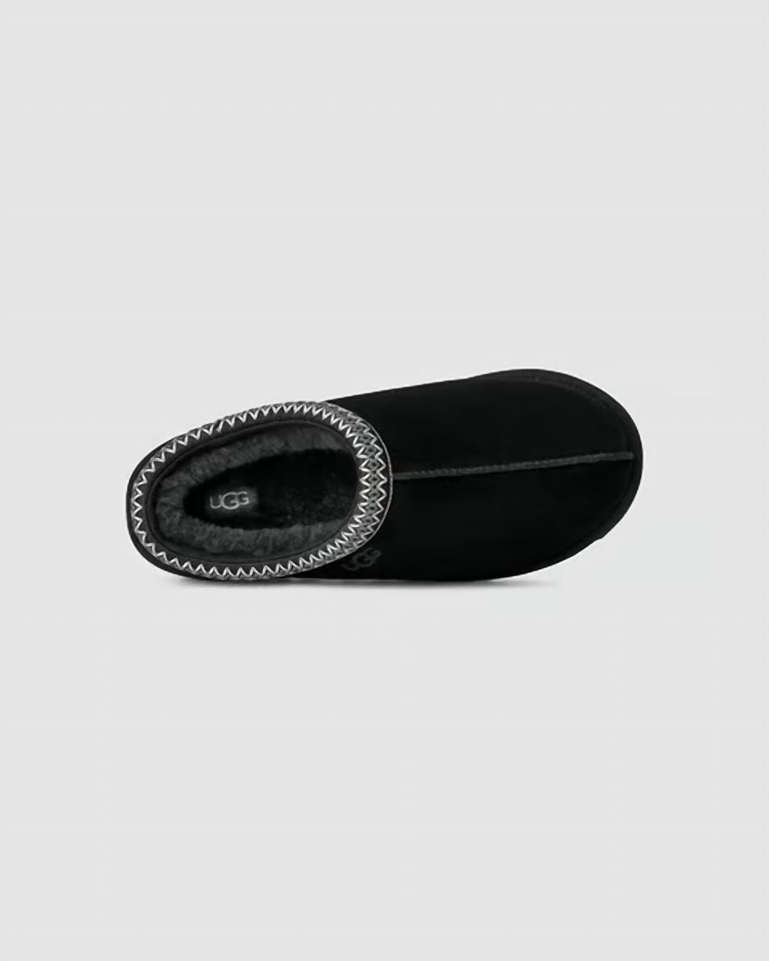 Pantuflas de hombre color negro
