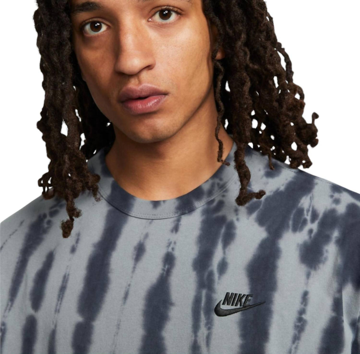 Camiseta de hombre color azul marino y gris