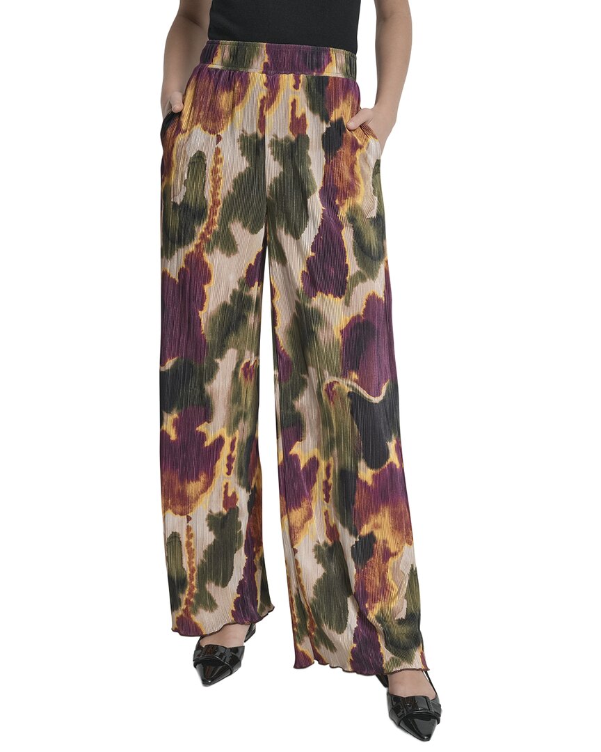 Pantalón de pierna ancha con estampado
