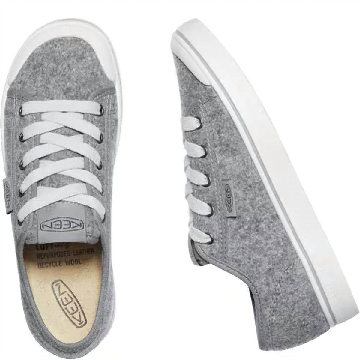 Tenis de mujer color gris