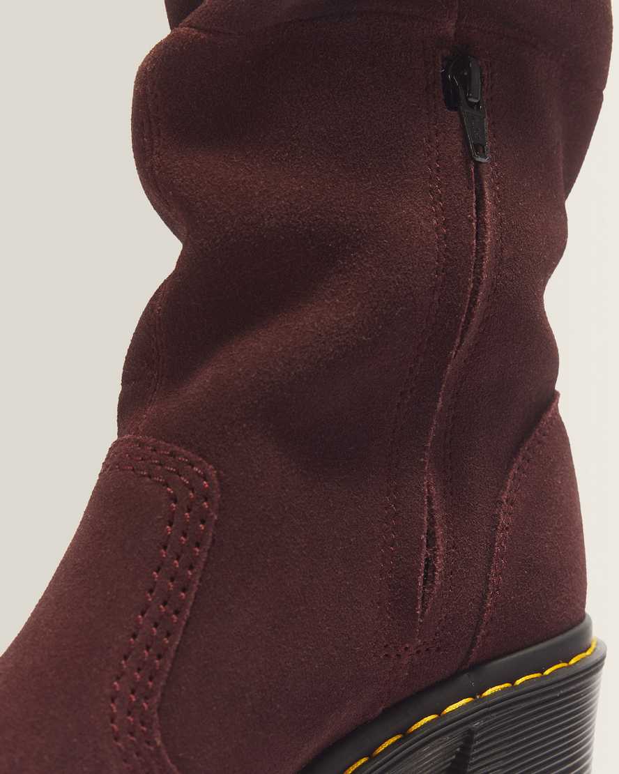 Botas de gamuza
