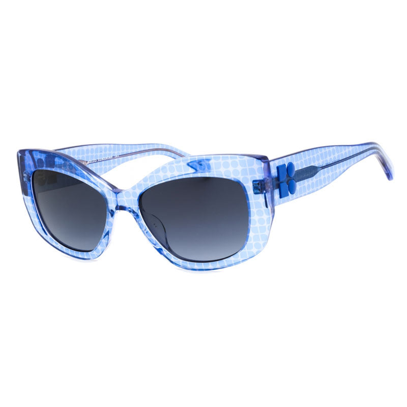 Gafas color gris oscuro y azul